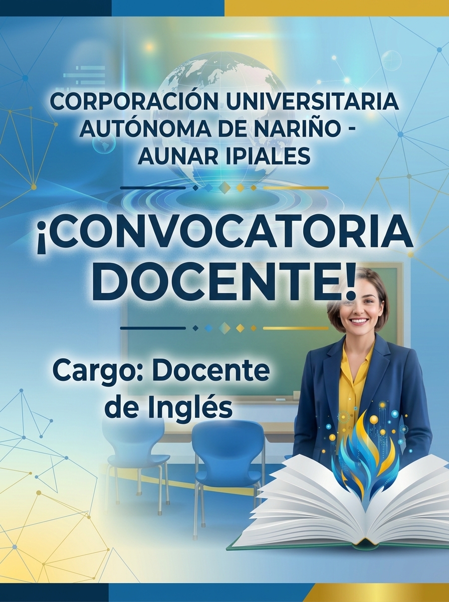 Convocatoria Docente Inglés AUNAR